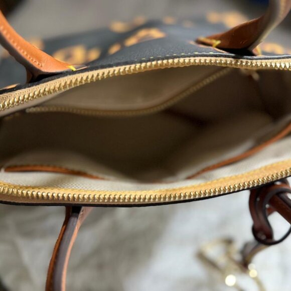 Dooney & Bourke Monogram Small Domed Satchel - Picture 4 of 5